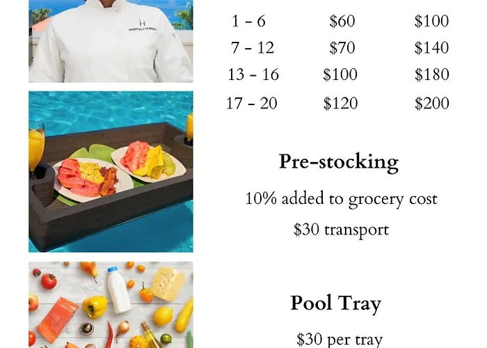 Hospitality Expert El1 Private Pool Chef Villa Montego Bay
